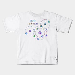 Water Molecule Kids T-Shirt